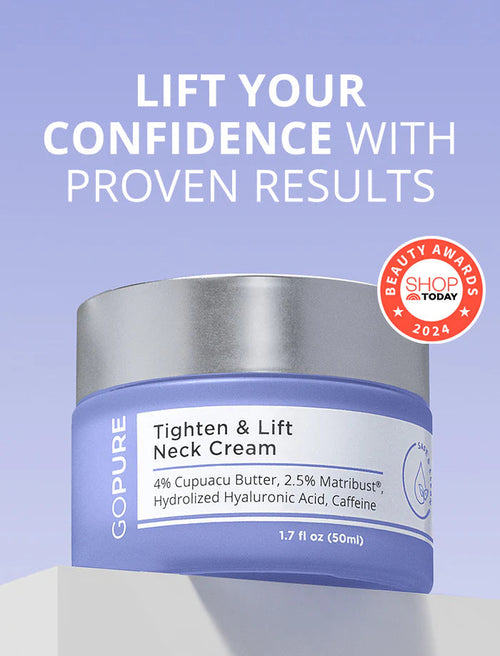 GOPURE Neck cream-Tighten & Lift Firming Neck Cream for Crepey skin1.7fl oz(50ml)